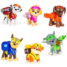 Paw Patrol 16655 Щенячий патруль Фигурка спасателя с рюкзаком-трансформером - Новые герои, в ассорт., фото 3