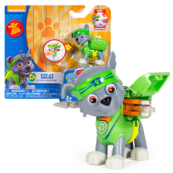 Paw Patrol 16655 Щенячий патруль Фигурка спасателя с рюкзаком-трансформером - Новые герои, в ассорт. - фото 8 - id-p98604412