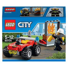 Lego City Пожарный квадроцикл 60105, фото 2
