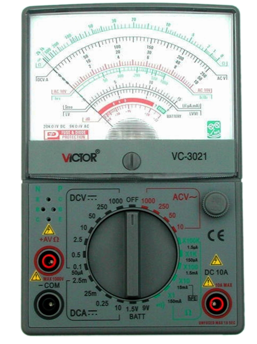 Мультиметр Victor VC3021 - фото 1 - id-p109333405