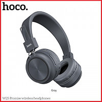 Наушники Bluetooth HOCO W25 Promise (гарнитура) серый