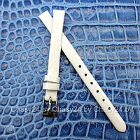 Ремешок кожаный глянцевый для часов 8 мм S13-8-WL