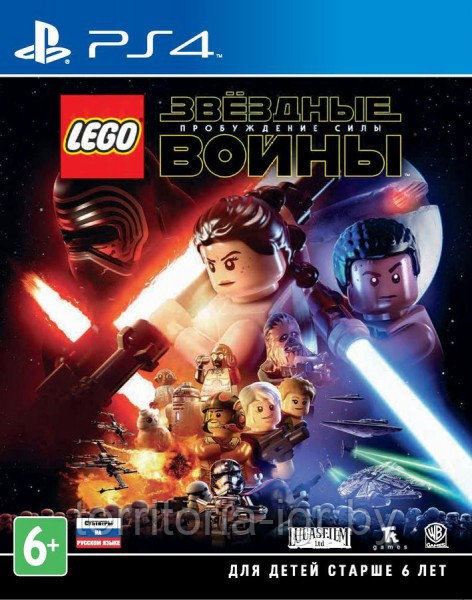 LEGO Звездные войны: Пробуждение Силы PS4 (Русские субтитры) - фото 1 - id-p111021245