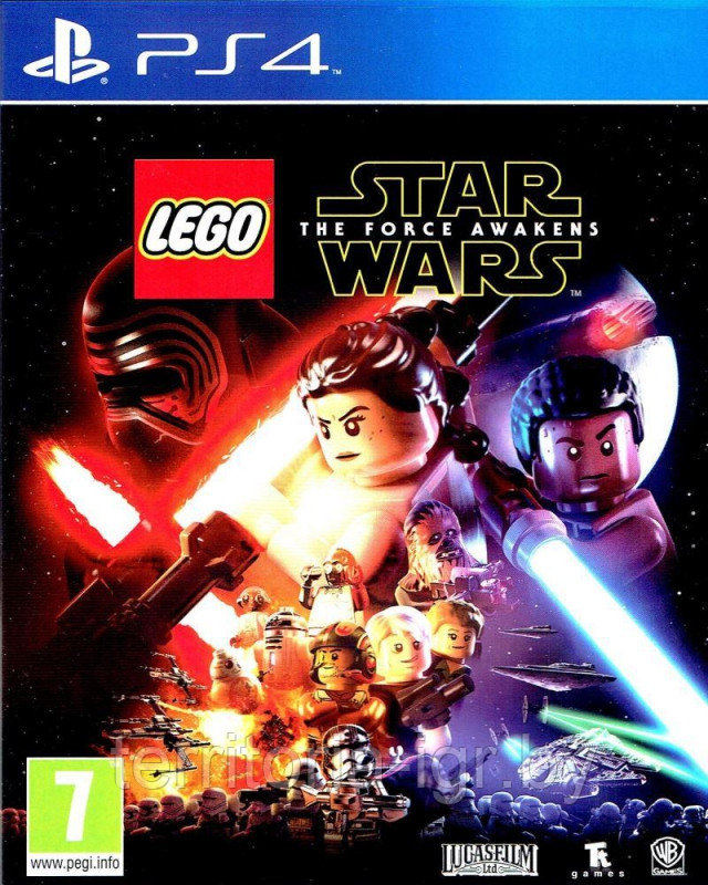 LEGO Звездные войны: Пробуждение Силы PS4 (Русские субтитры) - фото 1 - id-p111025940