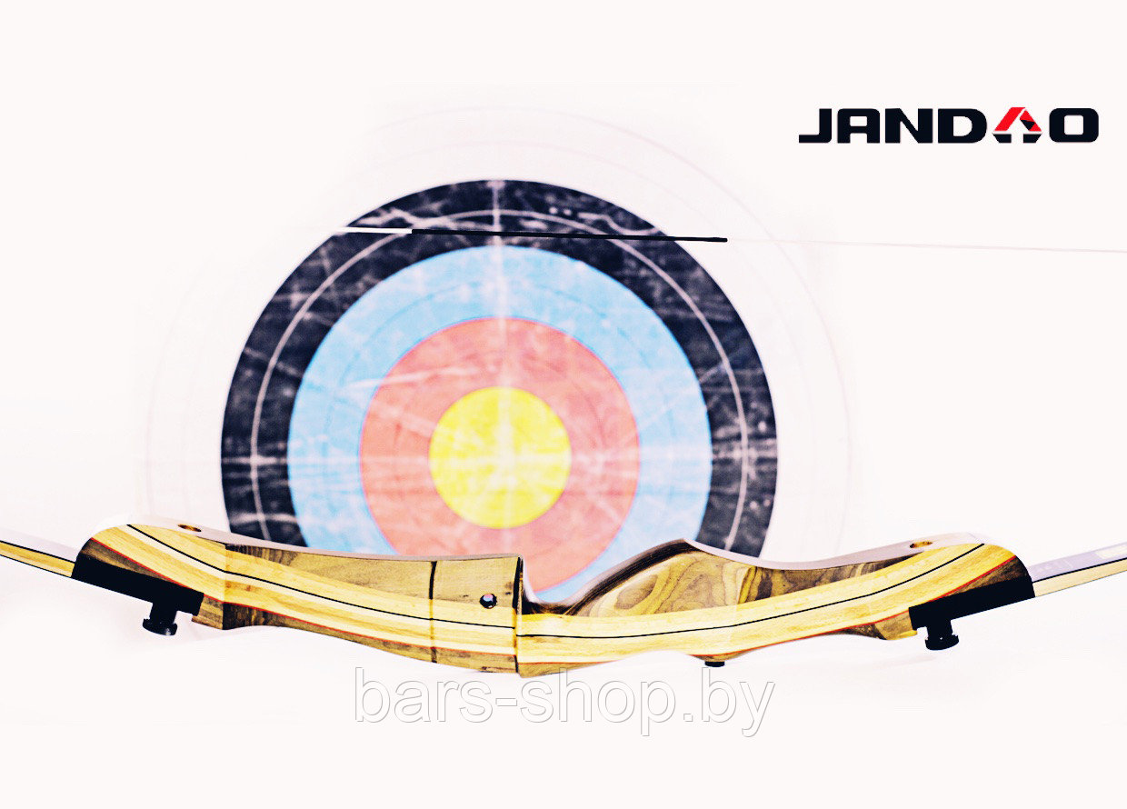 Лук рекурсивный Jandao Beginner 68" (черные плечи) 34# - фото 6 - id-p111032026