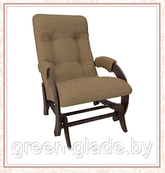 Кресло-качалка глайдер модель 68 каркас Орех ткань Мальта-17