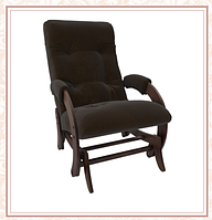 Кресло-качалка глайдер модель 68 каркас Орех ткань Verona Wenge