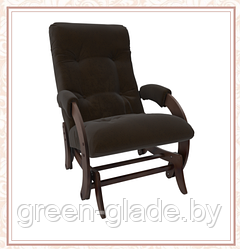 Кресло-качалка глайдер модель 68 каркас Орех ткань Verona Wenge