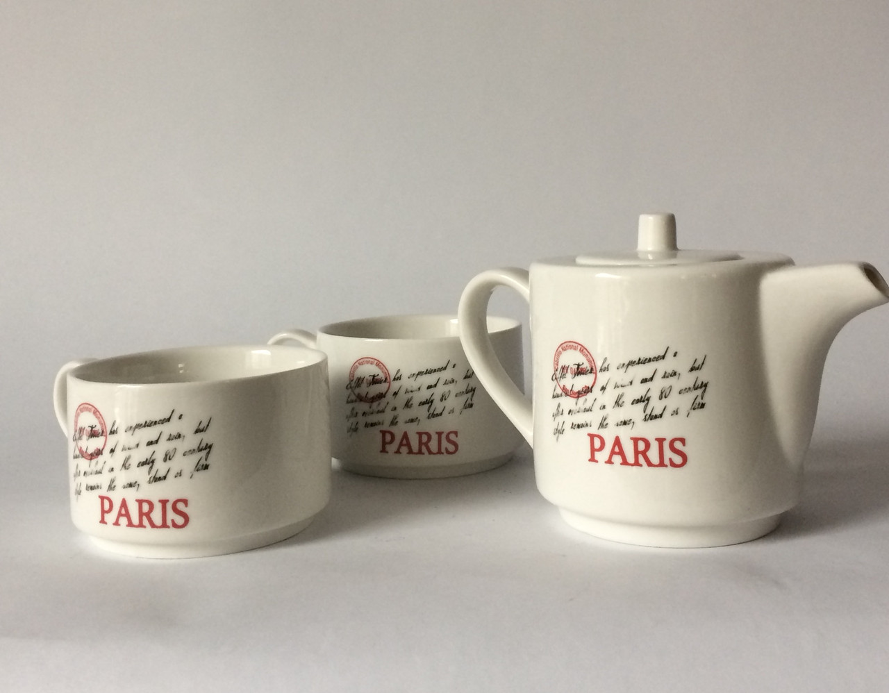 Чайный набор на 2 персоны Париж - фото 4 - id-p111034368