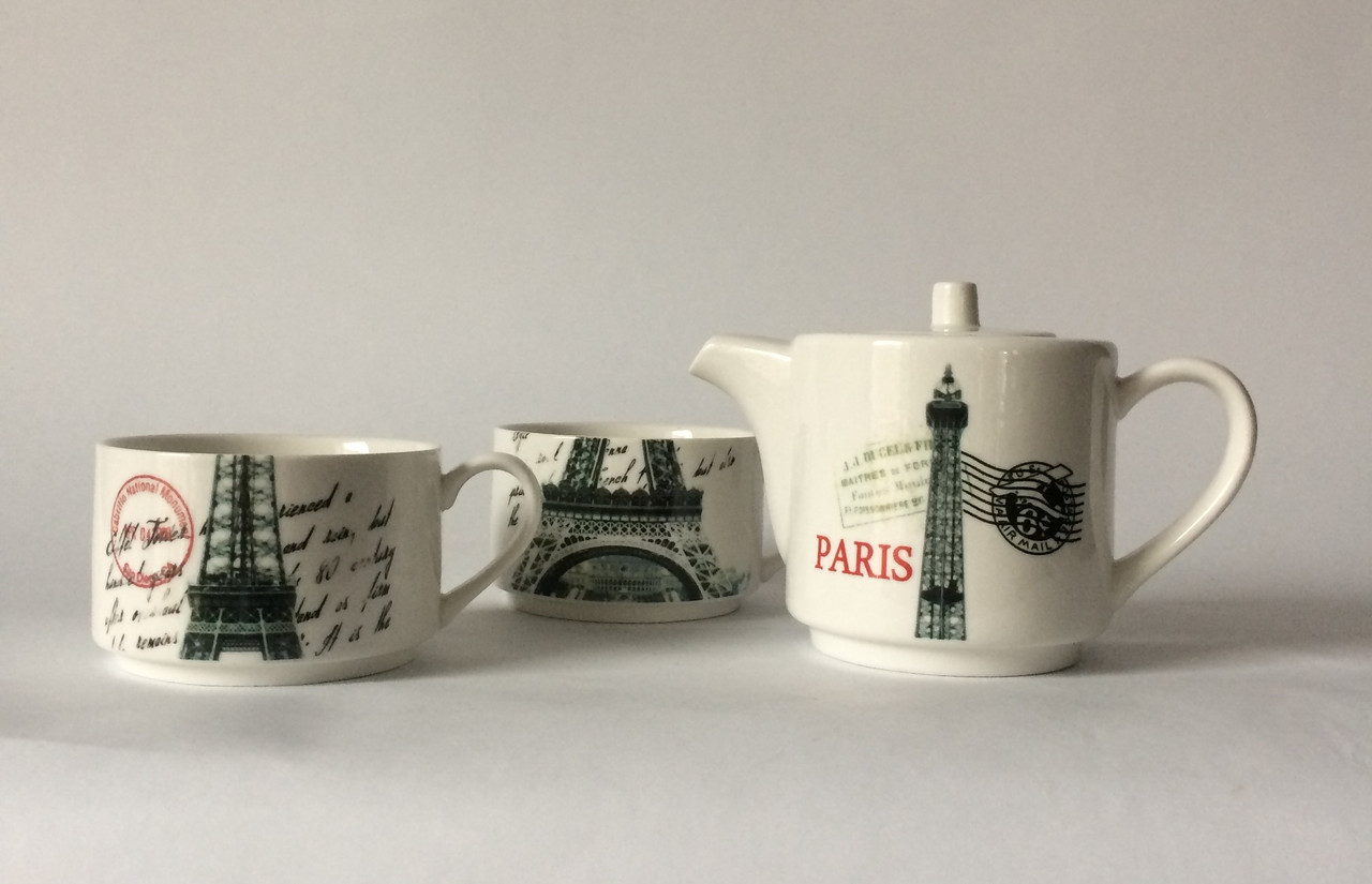 Чайный набор на 2 персоны Париж - фото 7 - id-p111034368