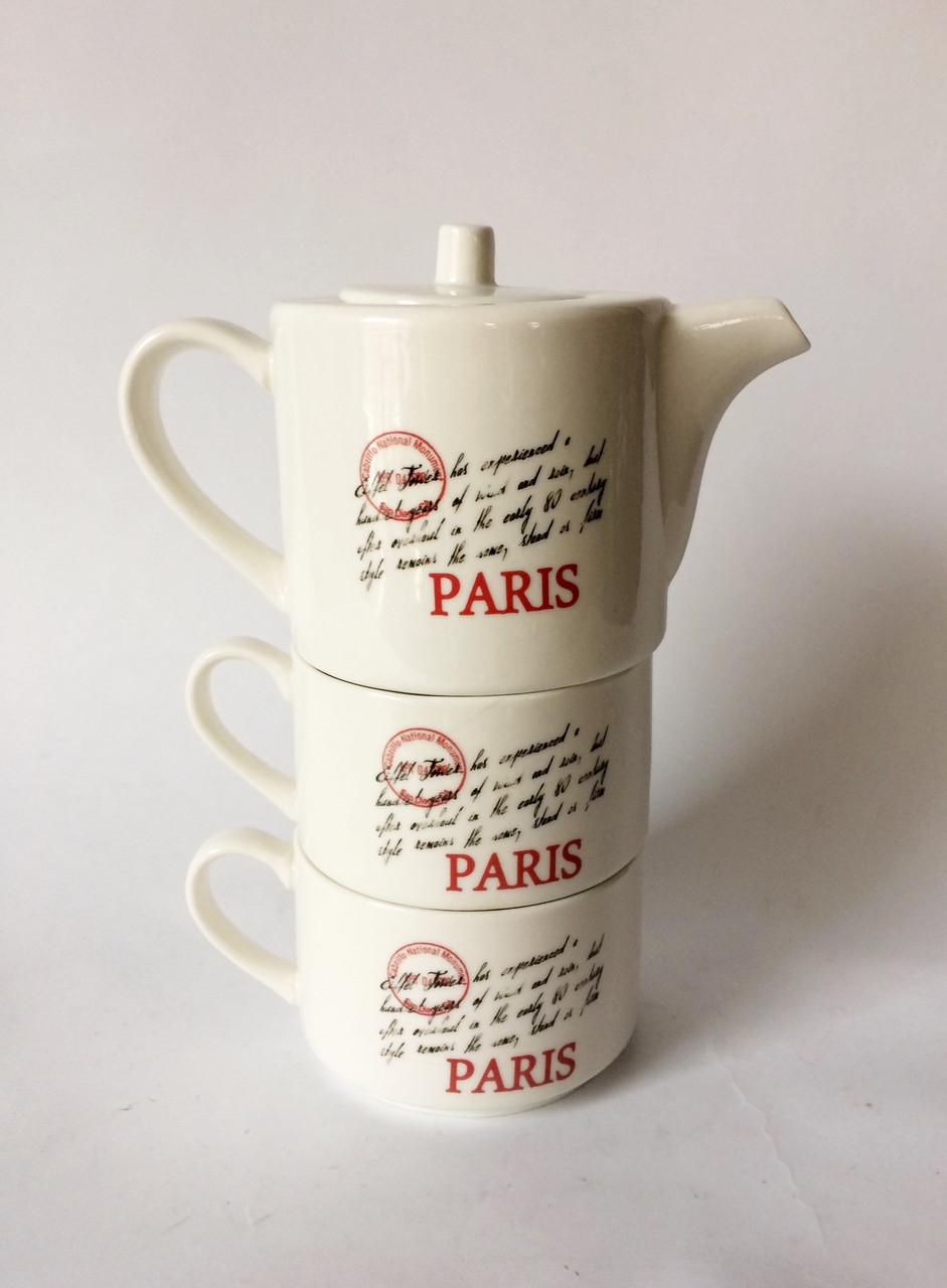 Чайный набор на 2 персоны Париж - фото 2 - id-p111034368