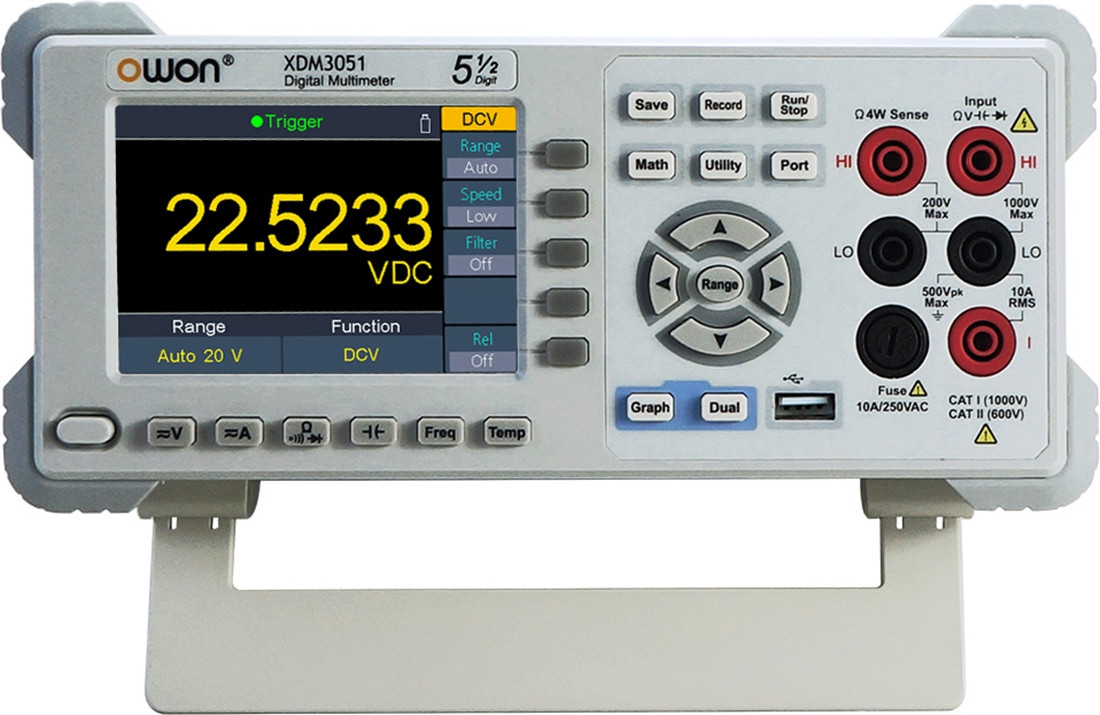 Цифровой настольный мультиметр OWON XDM3051