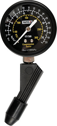 Компрессометр для бензиновых двигателей прижимной YATO YT-7300, фото 2