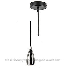 DLC-T-S32/E27 TS/1M/BL PEARL BLACK Патрон декоративный : серия «Techno», с проводом (1м) и креплением.