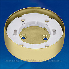 GX53/FT ANTIQUE GOLD 10 PROM : Светильник накладной. Корпус античное золото. Картон. TM Uniel.