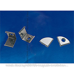 UFE-N06 SILVER A POLYBAG Набор аксессуаров для алюминиевого профиля : Набор аксессуаров для алюминиевого