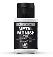 Лак глянцевый быстросохнущий Metal Color, 32мл, Vallejo, фото 2