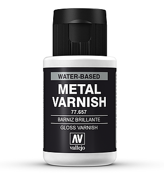 Лак глянцевый быстросохнущий Metal Color, 32мл, Vallejo