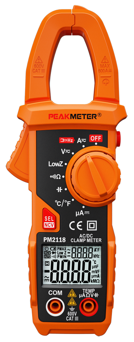Токовые клещи PeakMeter PM2118 - фото 1 - id-p109333321