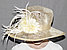 Ретро-Шляпка элегантная с перьями, фото 2