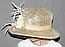 Ретро-Шляпка элегантная с перьями, фото 3