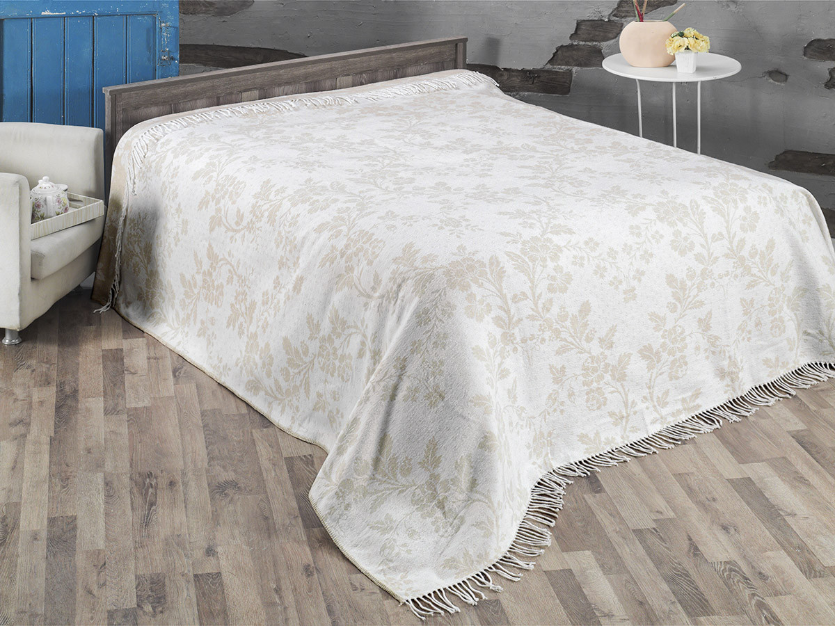 Хлопковый плед KARNA BUKET 150x240 арт. 3081/1