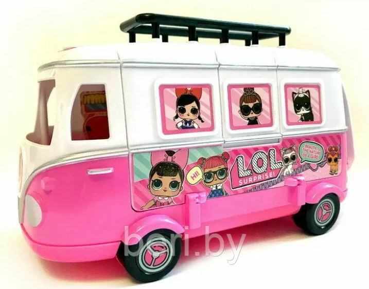 G22336/ТМ855В Автобус для кукол LOL + 2 куклы и мебель, игровой набор - фото 2 - id-p111070735