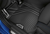 Резиновые оригинальные передние коврики BMW G20 G21 3 серия (2шт.)