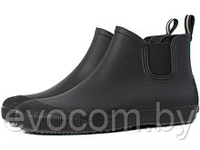 Полусапоги ПВХ мужские, черн/серый, р.42 Beat Nordman (ботинки мужские из ПВХ с эластичной вставкой, черные с
