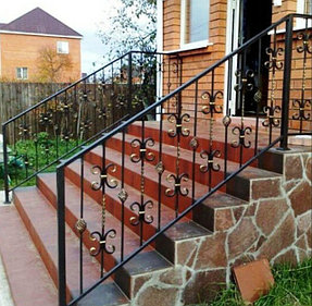 Перила. Кованые перила. Перила для лестниц. Перила и ограждения. Кованые перила в дом