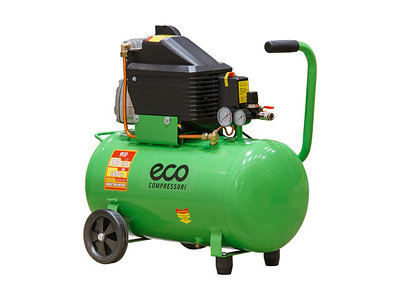 Компрессор ECO AE-501-4 (260 л/мин, 8 атм, коаксиальный, масляный, ресив. 50 л, 220 В, 1.80 кВт)