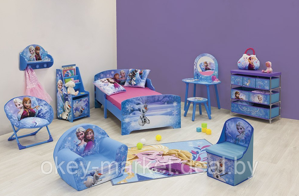 Журнальный столик со стульями для детей  Frozen - Anna и Elsa 8976, фото 2