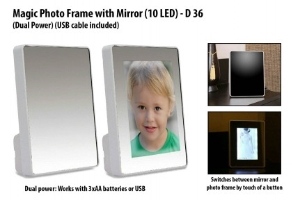 Зеркало-фоторамка Magic Photo Mirror, фото 1