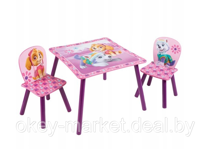 Журнальный столик со стульями для детей  Минни Маус  8973, фото 2