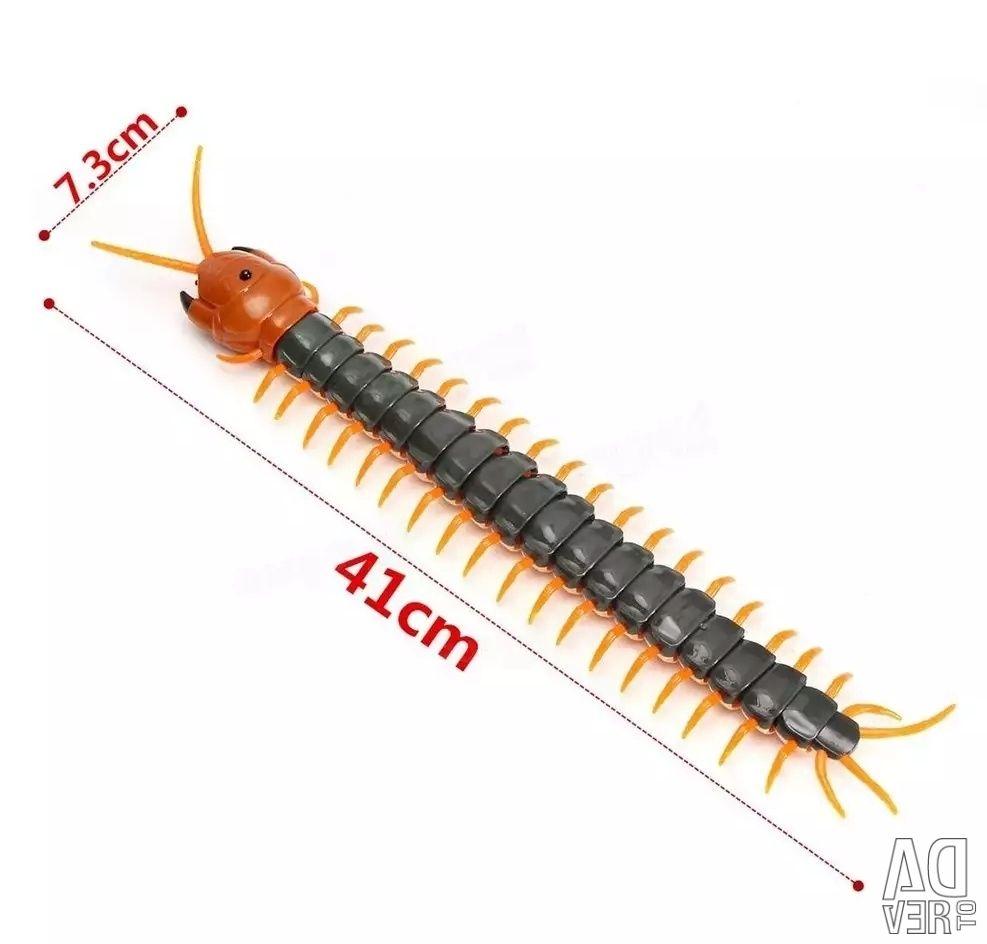 Змея многоножка SCOLOPENDRA на инфракрасном управлении с пульта в виде змеиного яйца - фото 2 - id-p111090512