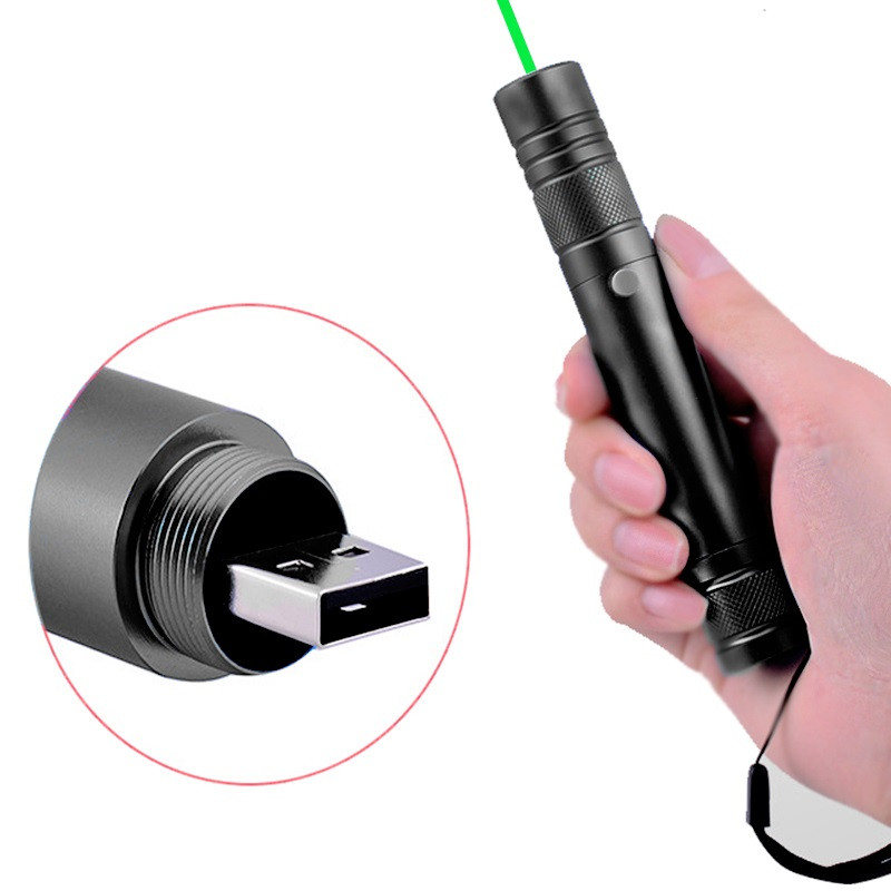 Лазер мощный Green Laser Point цвета в ассортименте - фото 4 - id-p111091008