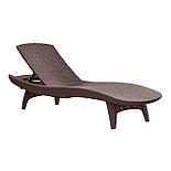 ШЕЗЛОНГ KETER SUN LOUNGER PACIFIC графит, фото 5