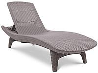 ШЕЗЛОНГ KETER SUN LOUNGER PACIFIC капучино