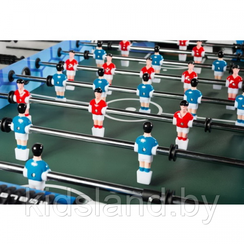 Настольный футбол (кикер) Atlas Sport Maxi оранжевый(122х60,5х 80см) - фото 3 - id-p111092392
