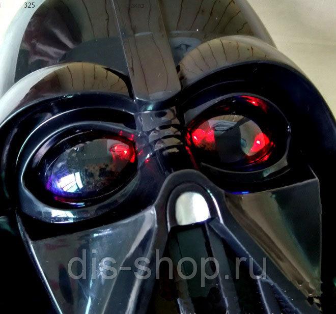Светящаяся маска Дарт Вейдер Darth Vader - фото 5 - id-p111092466
