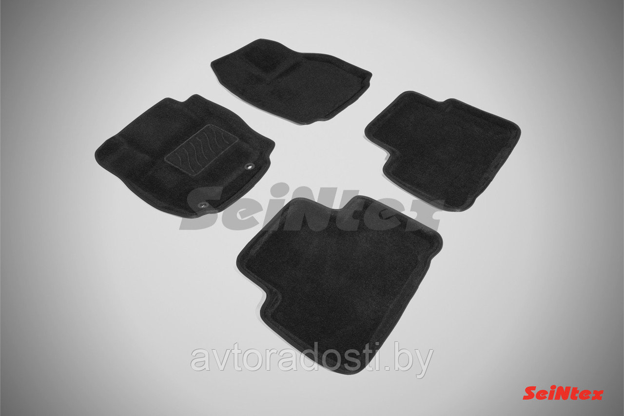 3D коврики ворсовые для Ford S-Max (2006-2015) Ford Galaxy / Форд S-Макс / Галакси [81952] (SeiNtex) - фото 1 - id-p111085390