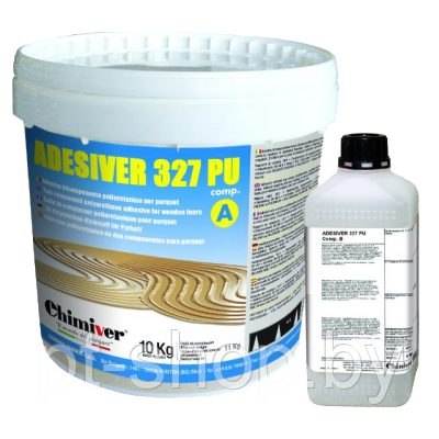 Двухкомпонентный полиуретановый клей для массивной доски Chimiver Adesiver 327 PU (10+1 кг)