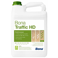 Двухкомпонентный паркетный лак Bona Traffic HD Satin (шелковисто-матовый) 4,95л