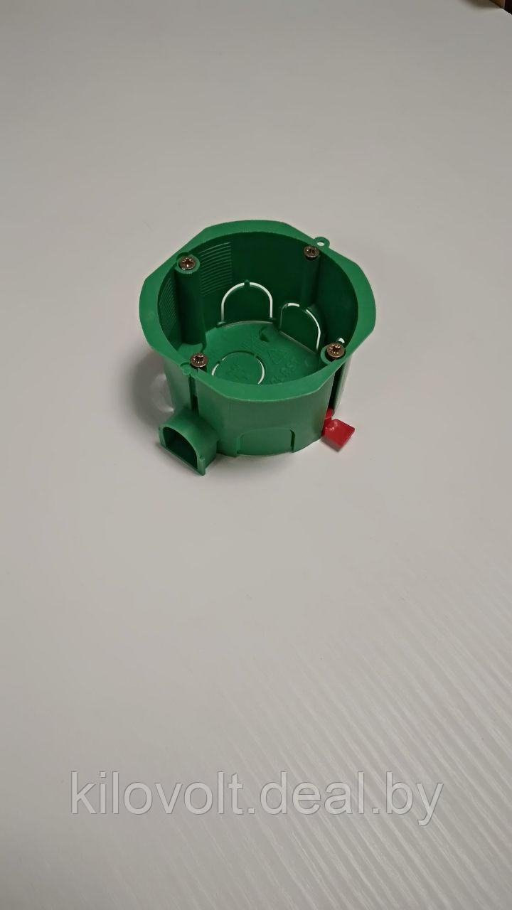 Коробка установочная электромонтажная для полых стен КУ 1201-02 (диаметр 68мм) с шурупами - фото 1 - id-p2940990