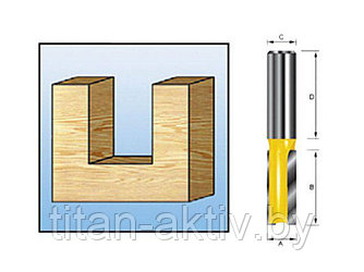 ТС пазовая фреза 12х20х8х32х2Т (MAKITA)