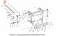 Винт Гомсельмаш КВС-1-0117624 (М1,0)