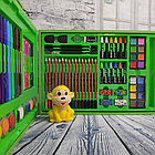 Набор для рисования в деревянном чемоданчике с мольбертом 98 предметов Набор для рисования в деревянном кейсе, фото 8