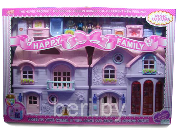8034 Дом для кукол Happy Family, свет, звук - фото 3 - id-p111115685