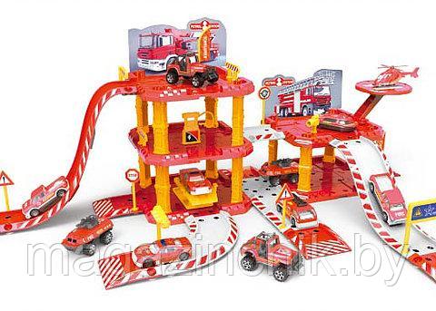 Детский игровой набор "Пожарная станция" 660-A38, 51 дет. - фото 2 - id-p108665120