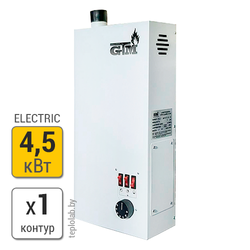 Электрический котел GTM Classic E100 4,5 кВт, 220 В - фото 1 - id-p111116431